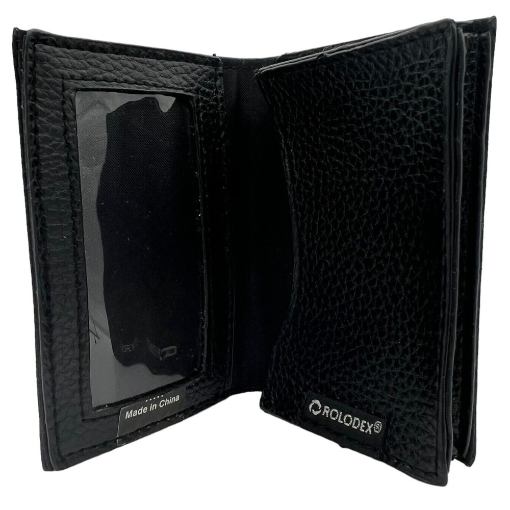Leather Business Card Holder Front Pocket Wallet Case Car Purse By Rolodex